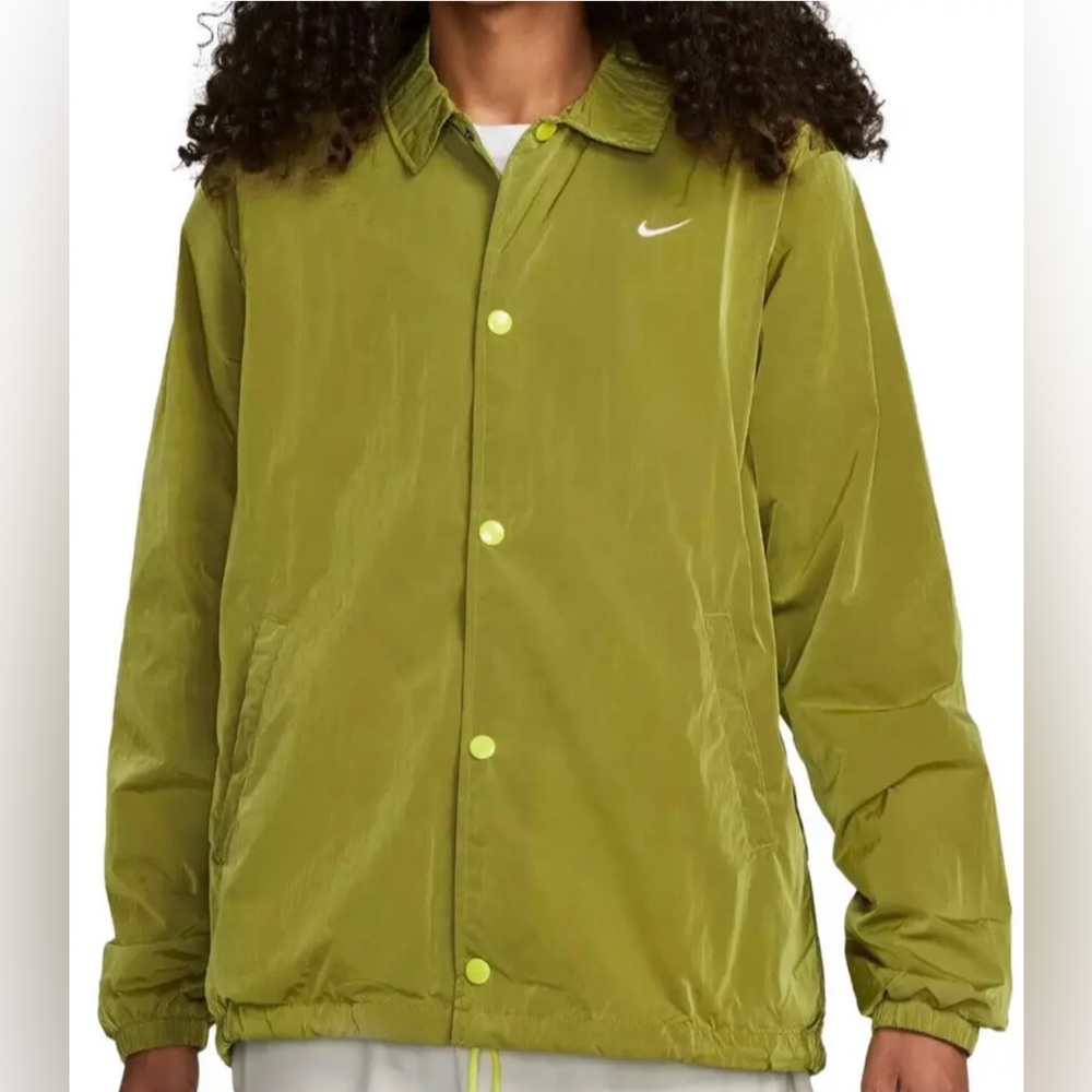 ✔️NWT Nike Men's Coaches Jacket - Yellow/Green - Medium